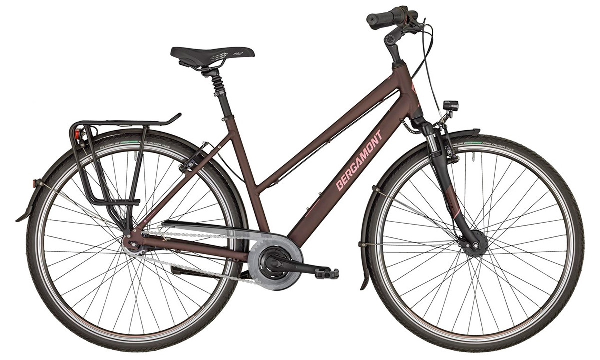 Фотография Велосипед 28" BERGAMONT HORIZON N7 CB LADY (2020) 2020 Серо-красный